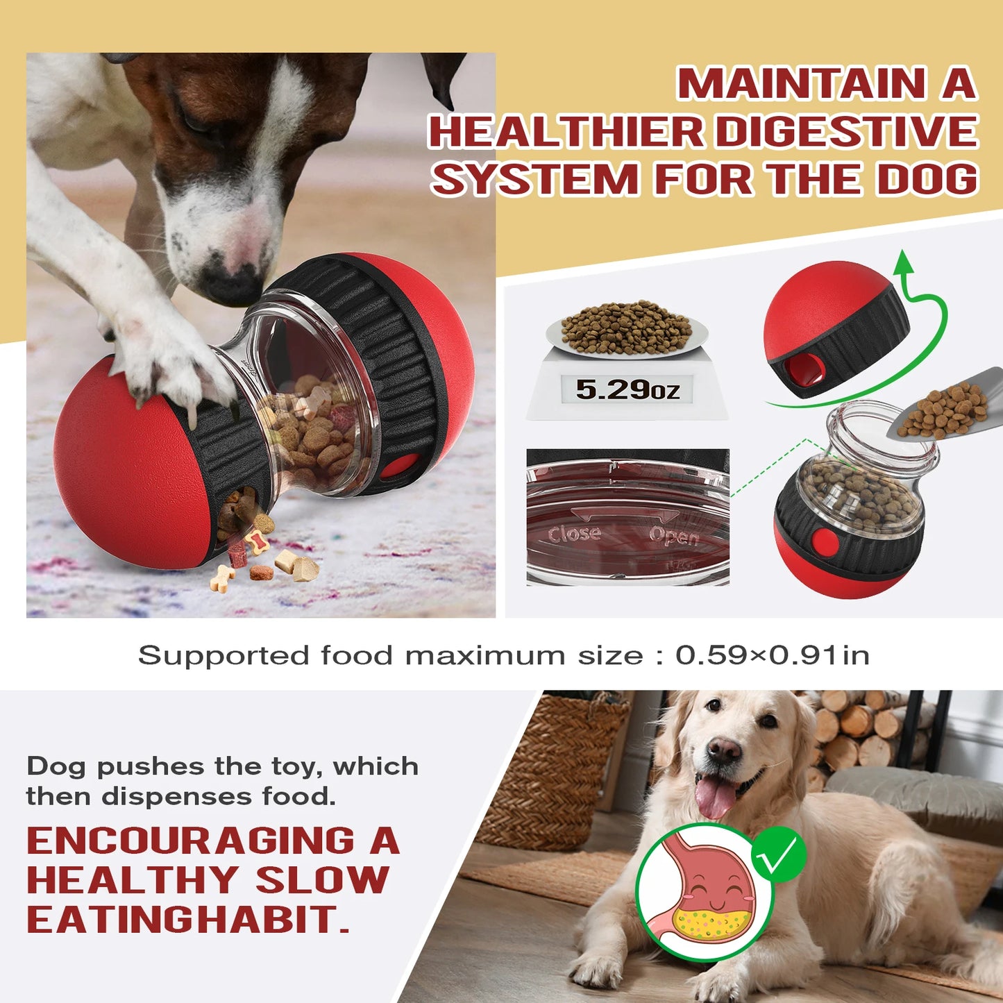 Treating Training Dog Toys Interactive Planet Treat Puppy Plaything Multifunctional Food Dispensing ABS Pet Toys for Big Cat Dog