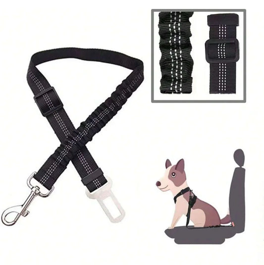 Advanced Dog Car Seat Belt Pet Dog Car Seat Nylon Material Seat Buckle Adjustable Length Suitable for Any Pet Dog Traction Rope