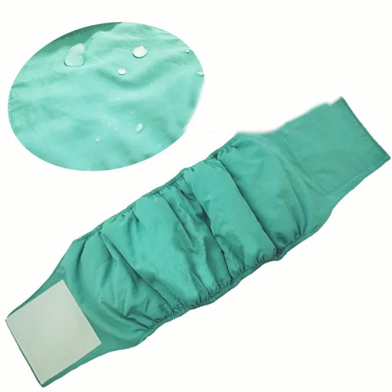 Washable Pet Dog Diapers Males Absorbent Adjustable Puppy Big dog Physiological Pants for Dogs Reusable Pets Dogs Panties Shorts
