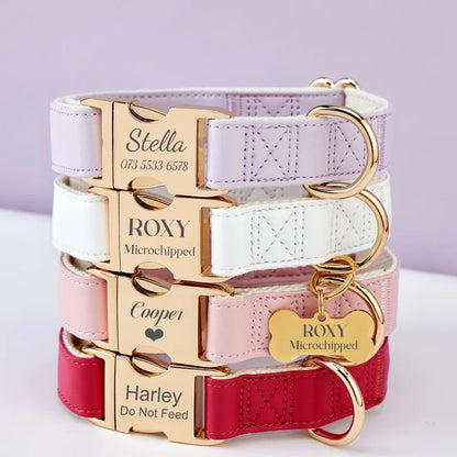 the PAWMARK SIGNATURE ID COLLAR - Custom Engraved Pet Collars, Can Be Engraved with Pet Name, ID and Logo, Suitable for Large/Medium and Small Cats and Dogs