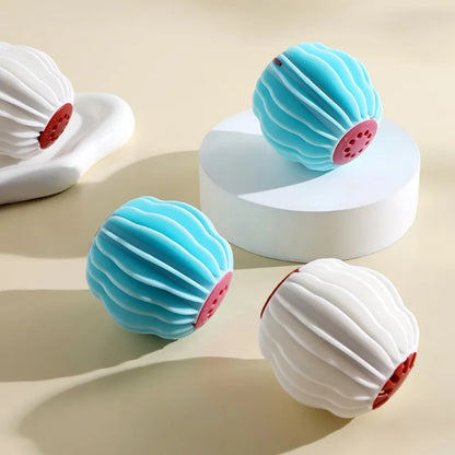 Dogs Interactive Toys TPR Dog Chew Toy Pet Teeth Cleaning Bite Resistance Dog Ball Puppy Sound Toy Pet Products Accessories