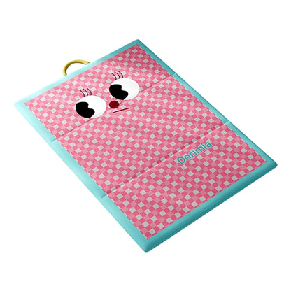 Foldable Chic Pet Bed - Cute Portable Dog Cat Mat for Indoor & Outdoor Use Soft  Washable Pad for Puppy Kitten Small Pet