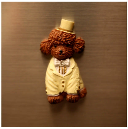 Cowboy Dog Creative Refrigerator Sticker Little Angel Magnet Sticker Gift Gift Wedding