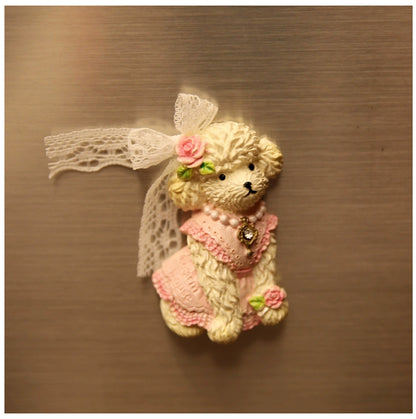 Cowboy Dog Creative Refrigerator Sticker Little Angel Magnet Sticker Gift Gift Wedding