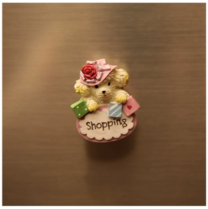 Cowboy Dog Creative Refrigerator Sticker Little Angel Magnet Sticker Gift Gift Wedding