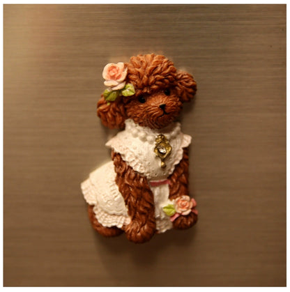 Cowboy Dog Creative Refrigerator Sticker Little Angel Magnet Sticker Gift Gift Wedding