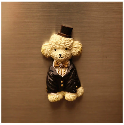 Cowboy Dog Creative Refrigerator Sticker Little Angel Magnet Sticker Gift Gift Wedding