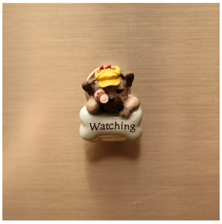 Cowboy Dog Creative Refrigerator Sticker Little Angel Magnet Sticker Gift Gift Wedding